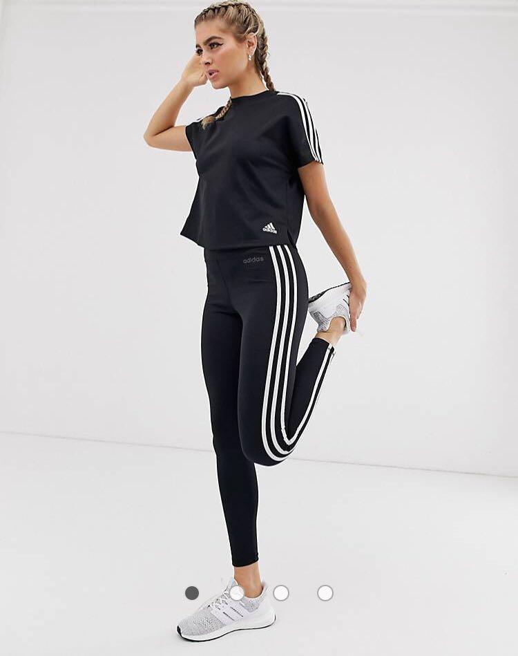 Adidas Aeroready Leggings, Fesyen 