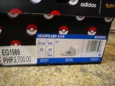 Adidas Pokemon Hoops, Babies u0026 Kids, Babies u0026 Kids Fashion on Carousell