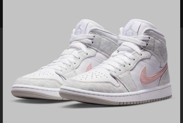 Air Jordan 1 Womens Mid SE Women s Fashion Footwear Sneakers on