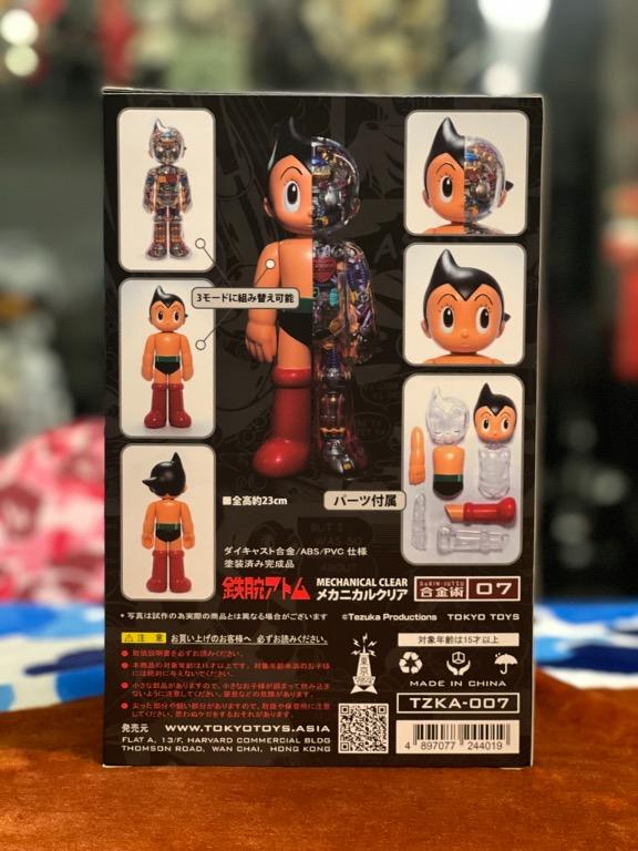 Astro Boy Mechanical Clear Diecast 9" Figure by Tokyo Toys x Tezuka