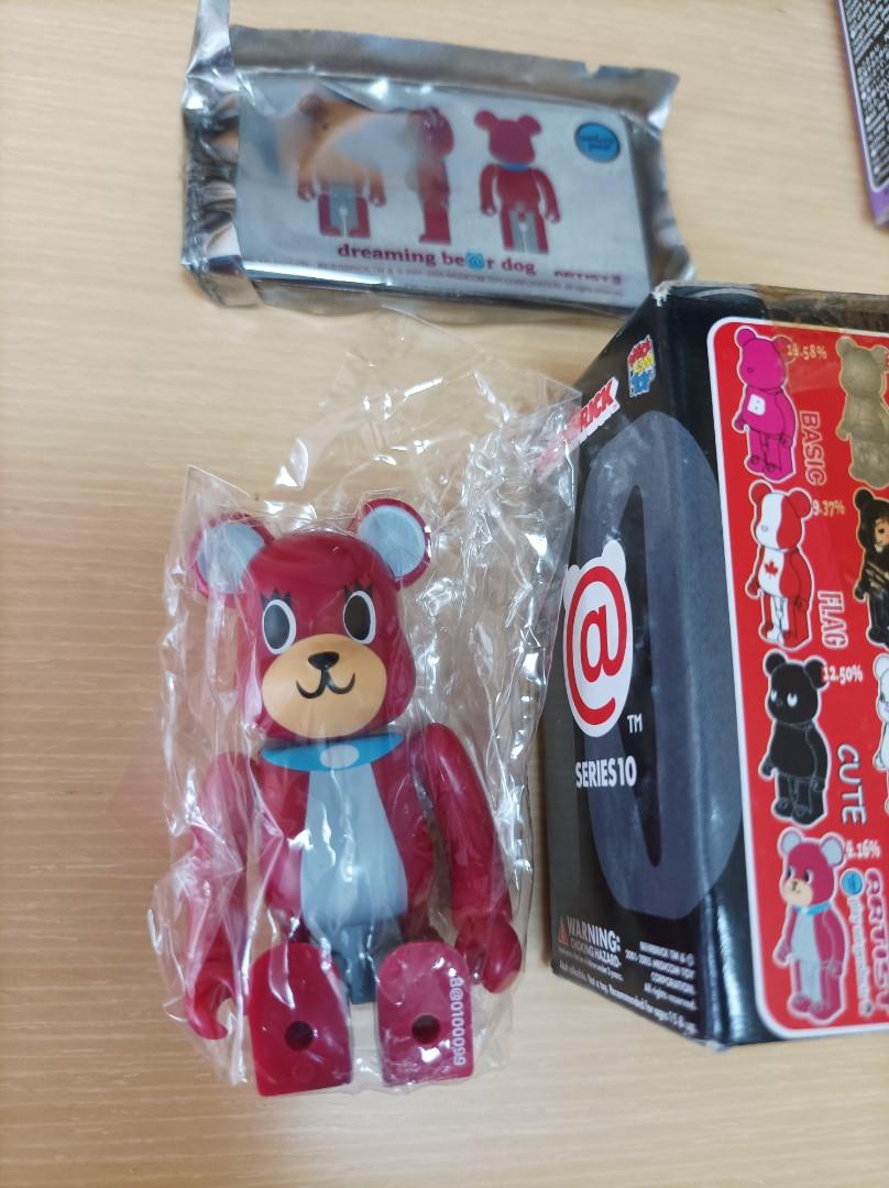 Bearbrick 10 Artist 特別罕有款rare 4 紅色dreaming Bear Dog 1款be Rbrick 100 中古絕版 興趣及遊戲 玩具 遊戲類 Carousell