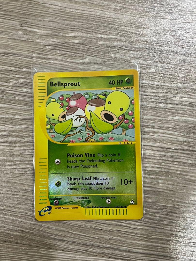 bellsprout pokemon card price Bellsprout Common – Jungle 49/64 Pokemon Card – CollexyLux – CollexyLux.dk