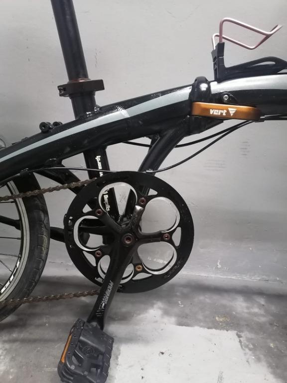 Bicycles Vert V8 folding bike 20 rim with quick release Sports Equipment Bicycles Parts Bicycles on Carousell