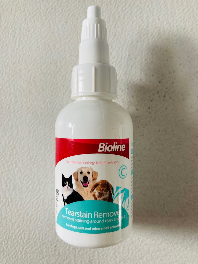 Final sale: BIOLINE tear stain remover, Pet Supplies, Health & Grooming ...