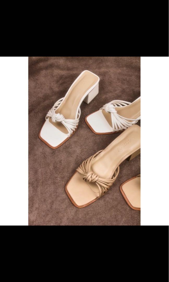 Block sandals (Category: Heels) located in Cebu City. Submitted by cebugoods (Listing ID 1145038257, Image 3). Description: Bought for 1k but never used..