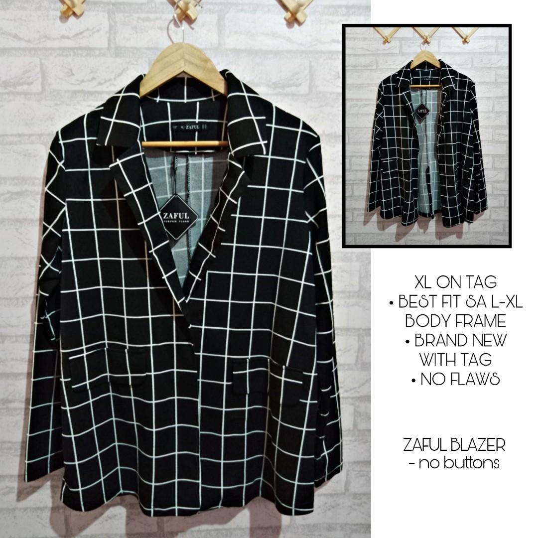 BRAND NEW ZAFUL BLAZER WITH TAG, Women's Fashion, Coats, Jackets and  Outerwear on Carousell