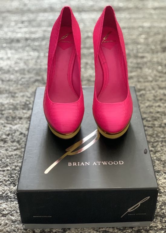 Brian atwood deals platform sandals