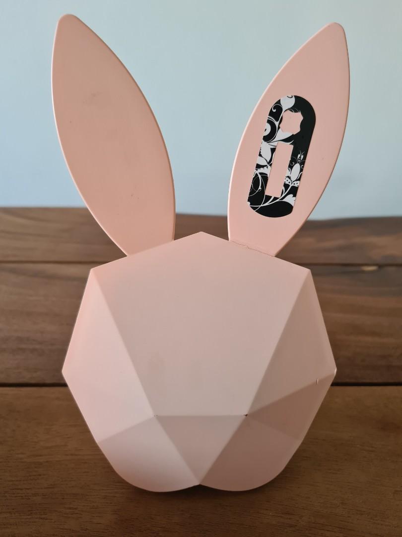 Bunny music alarm clock, Hobbies & Toys, Toys & Games on Carousell