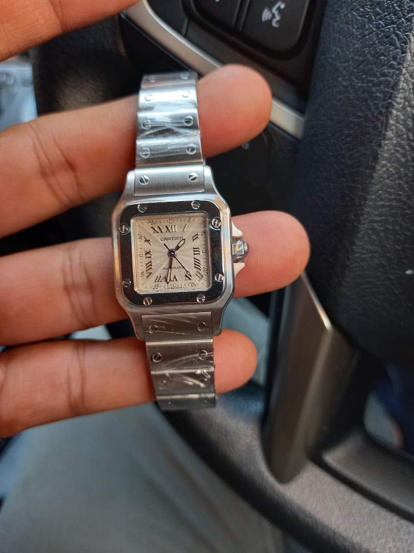 Cartier santos automatic new model full 