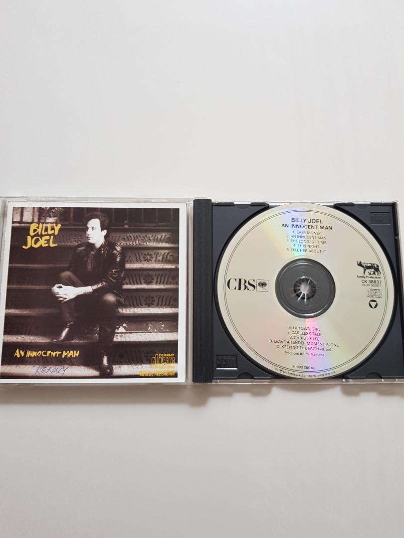 CD Billy Joel An Innocent Man, Hobbies & Toys, Music & Media, CDs & DVDs on Carousell CD Billy Joel An Innocent Man, Hobbies & Toys, Music & Media, CDs & DVDs on Carousell