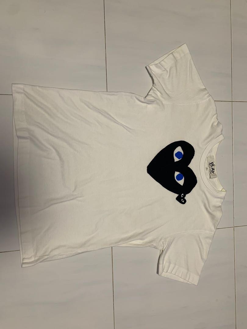 COMME DES GAR ONS CDG PlAY T SHIRT