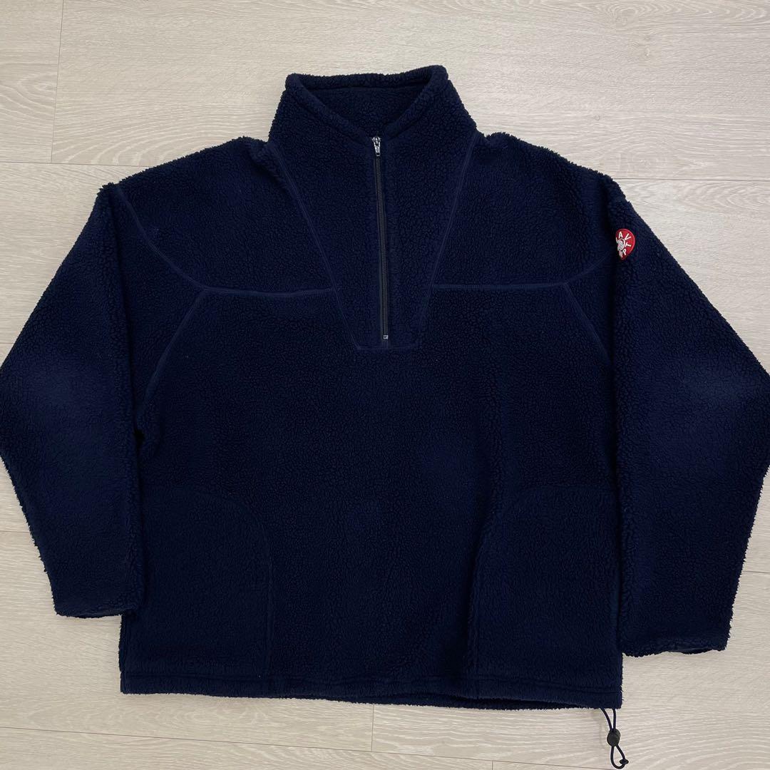 C.E heavy fleece half zip cavempt cav empt 半拉鍊 毛毛