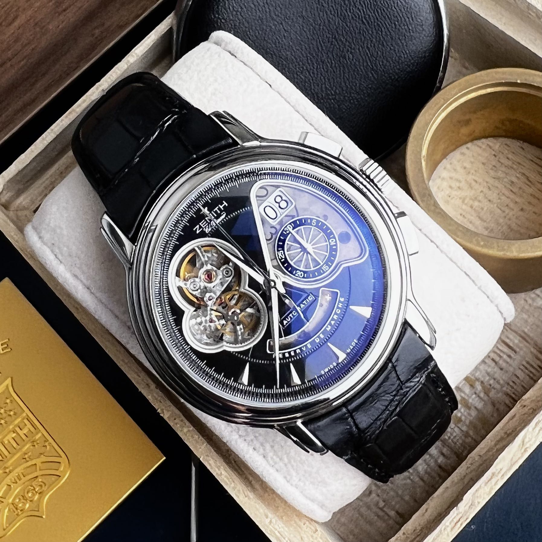 CHEAPEST Zenith Chronomaster T Open Grande Date Watch 03.0240