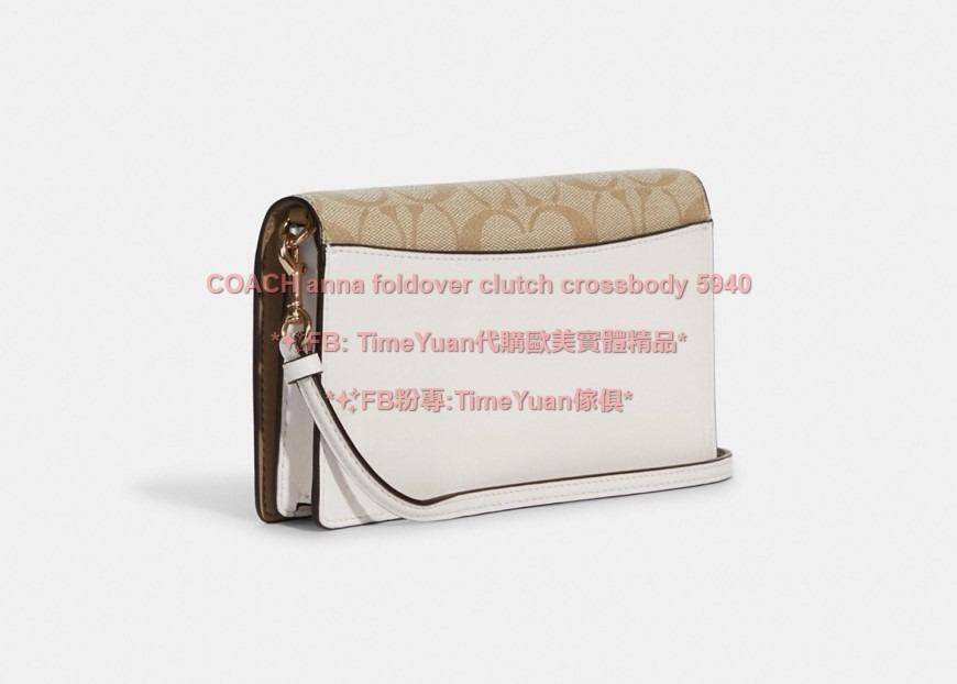 Coach anna foldover top