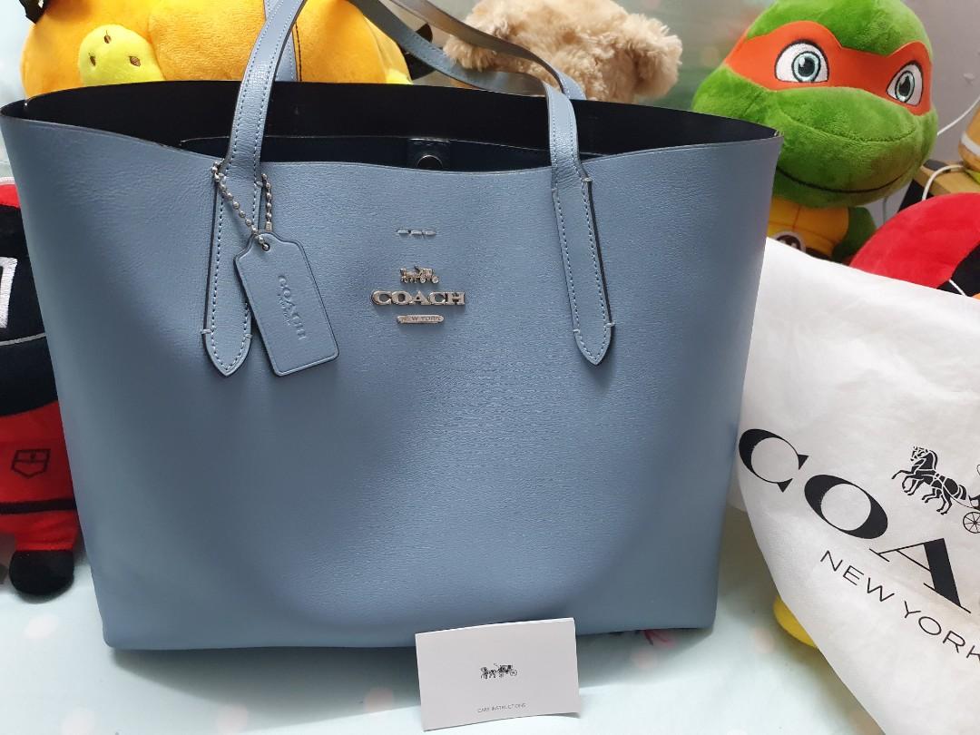 Coach leather sales totes sale