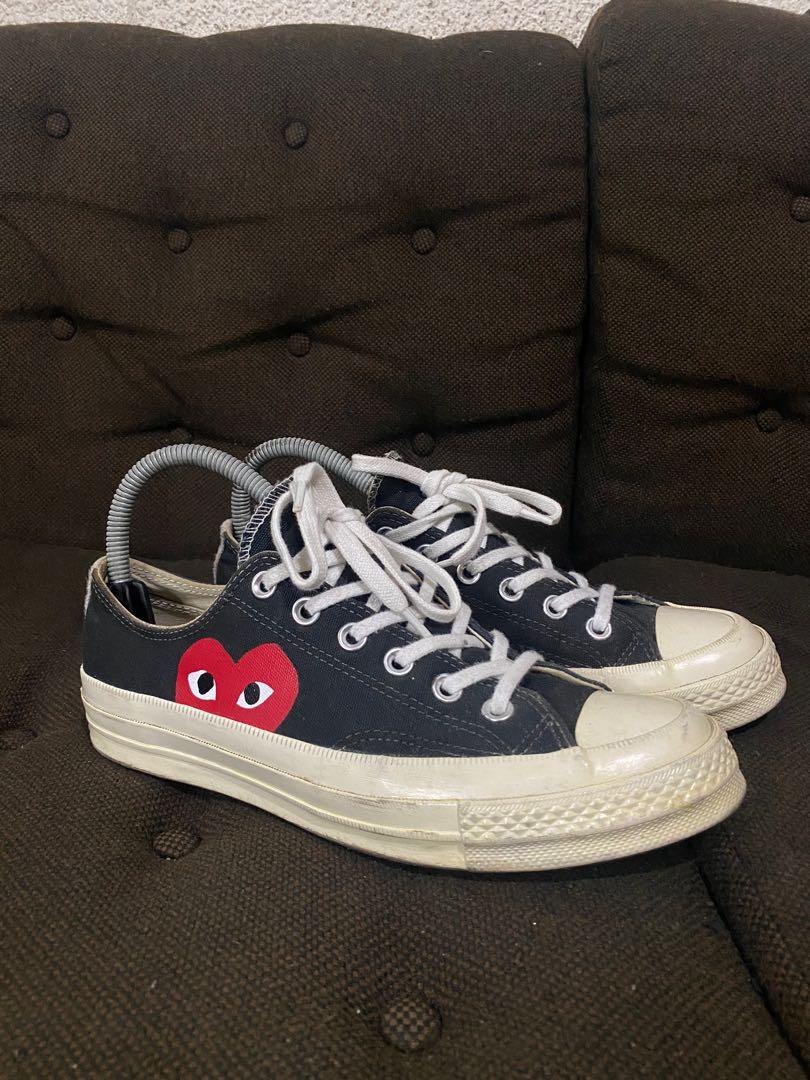 cdg converse mens low