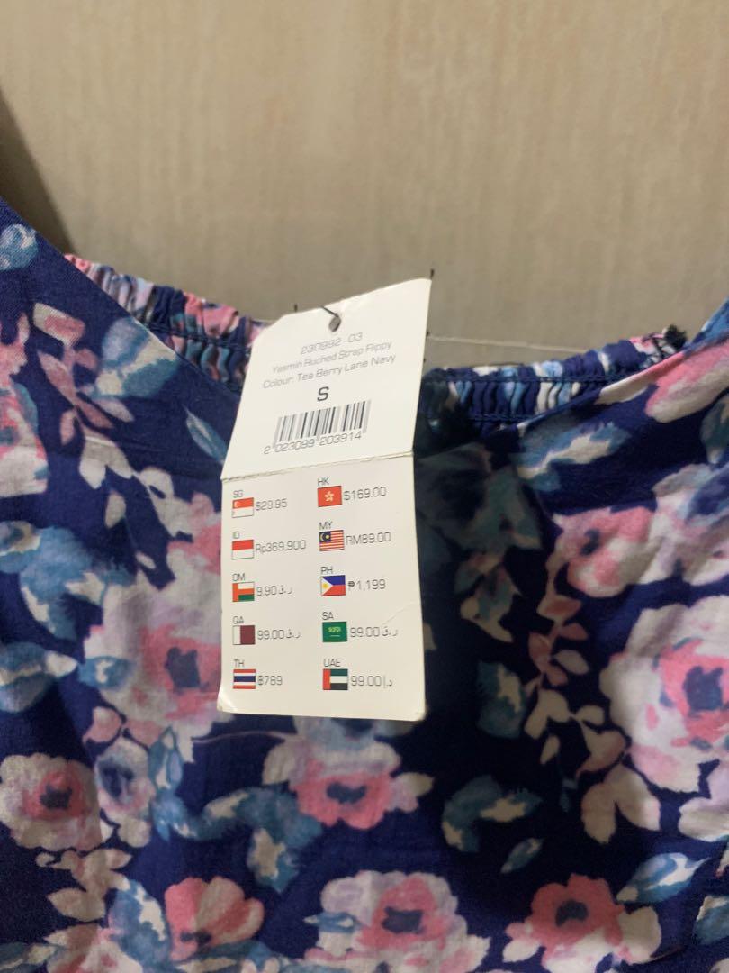 Cotton on floral dress (Category: Dresses) located in Manila. Submitted by declutteringclosett (Listing ID 1144957629, Image 2). Description: Price on tag 1,199 Brand new with tag!💖.