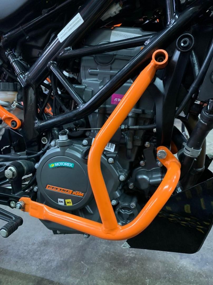 Crashbar Ktm Duke200 21/22, Motorbikes on Carousell