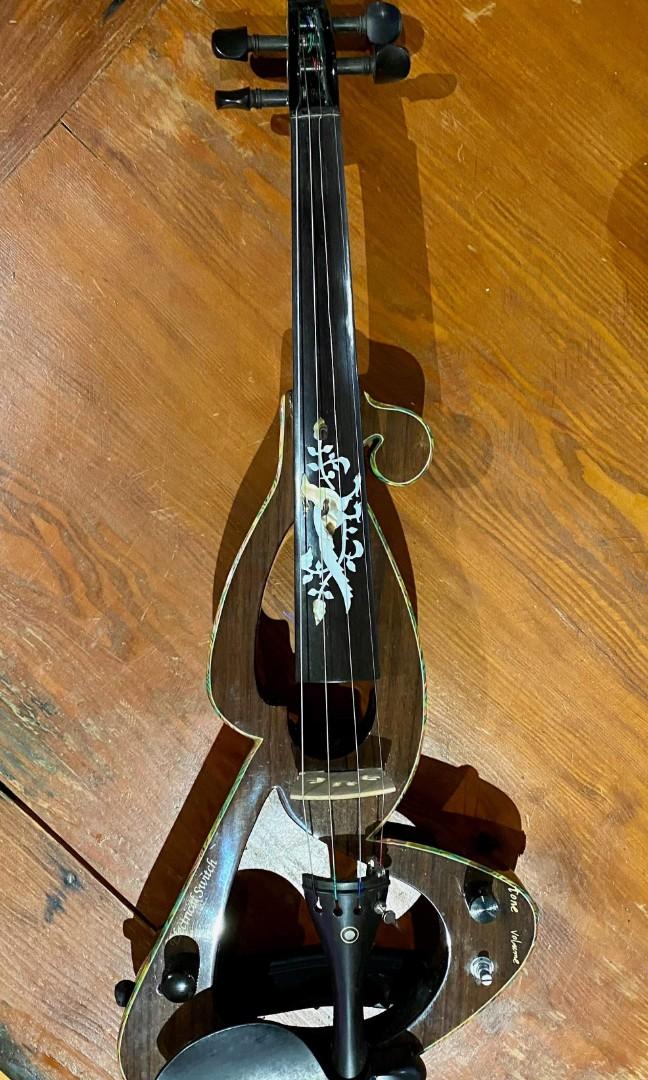 Electric Violin from australia (Category: Musical Instruments) located in Mandaluyong City. Submitted by izeehnflauta (Listing ID 1144889533, Image 1). Description: negotiable free shipping metro manila inclusions - 3/4 violin - rosins - soft case - music stand sheet naputol po E string.
