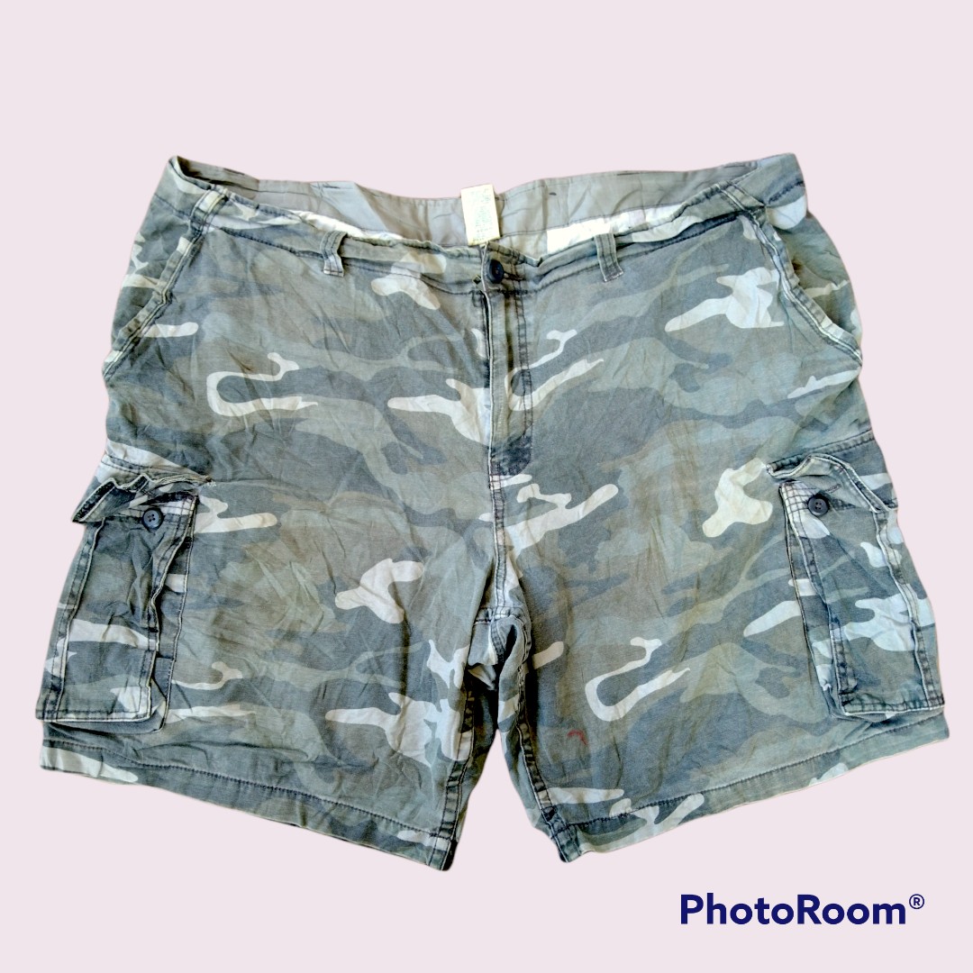 Faded glory camo cargo shorts pants 6 