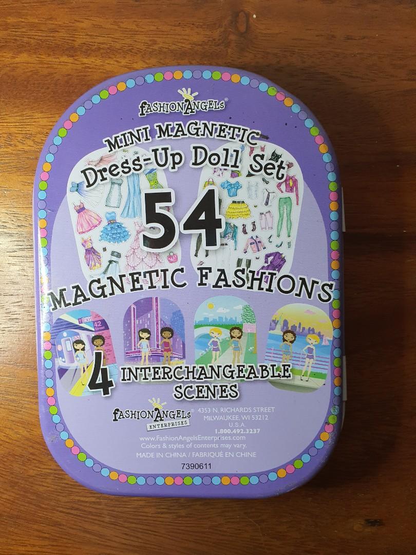 FASHIONANGELS Mini Dress Up Doll Set, Hobbies & Toys, Toys