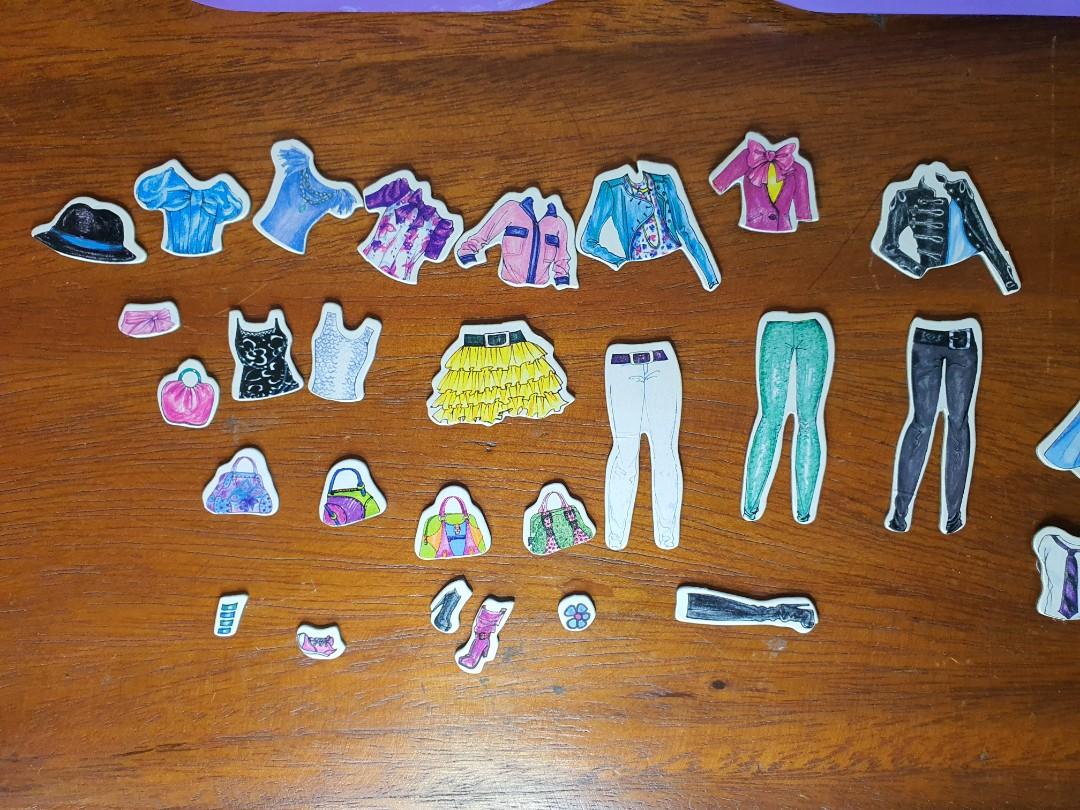 FASHIONANGELS Mini Dress Up Doll Set, Hobbies & Toys, Toys