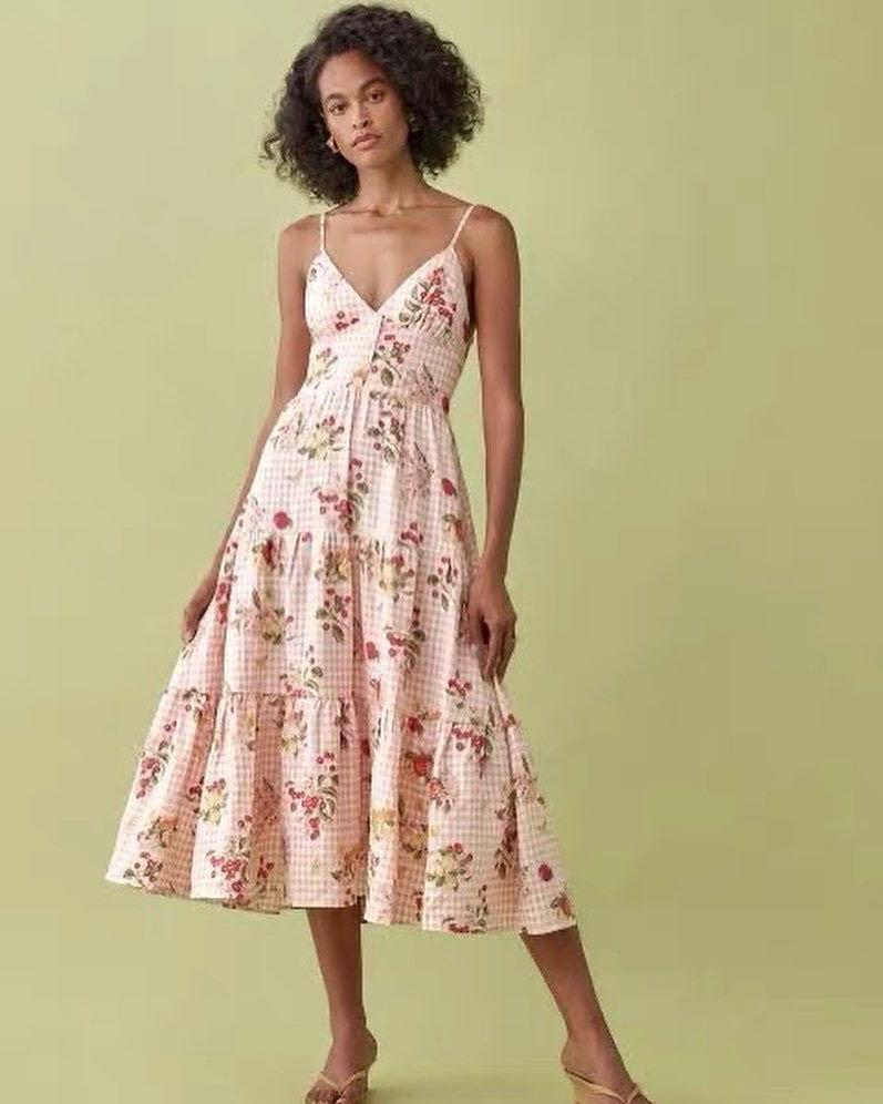 Reformation shop nectarine dress