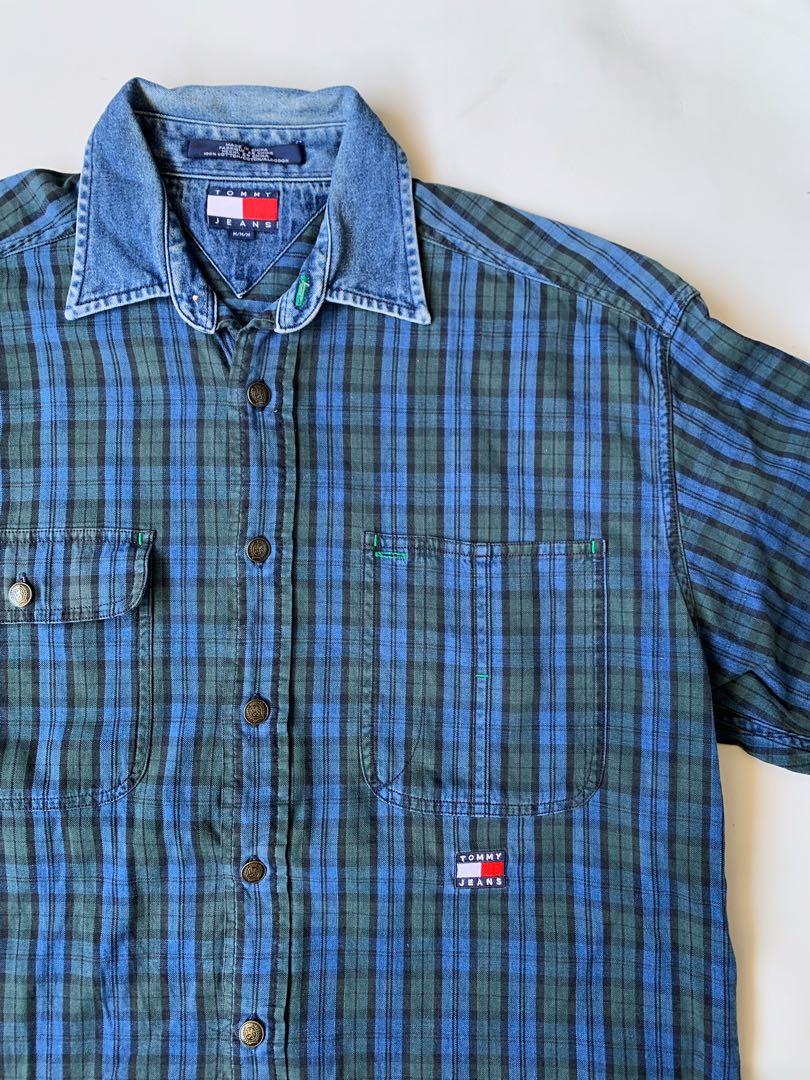 Flannel Tommy Jeans, Fesyen Pria 