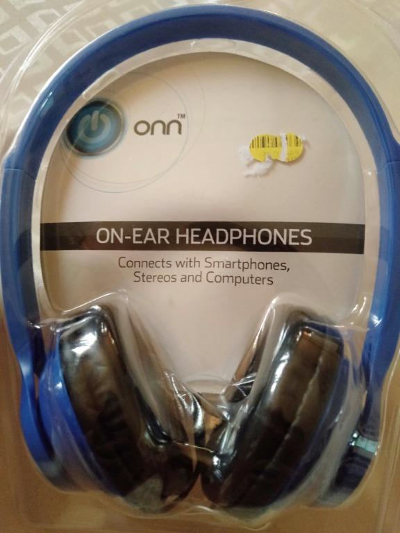 From USA Onn Wired Headphones No Microphone Used For Listening To Music, Audio, Headphones