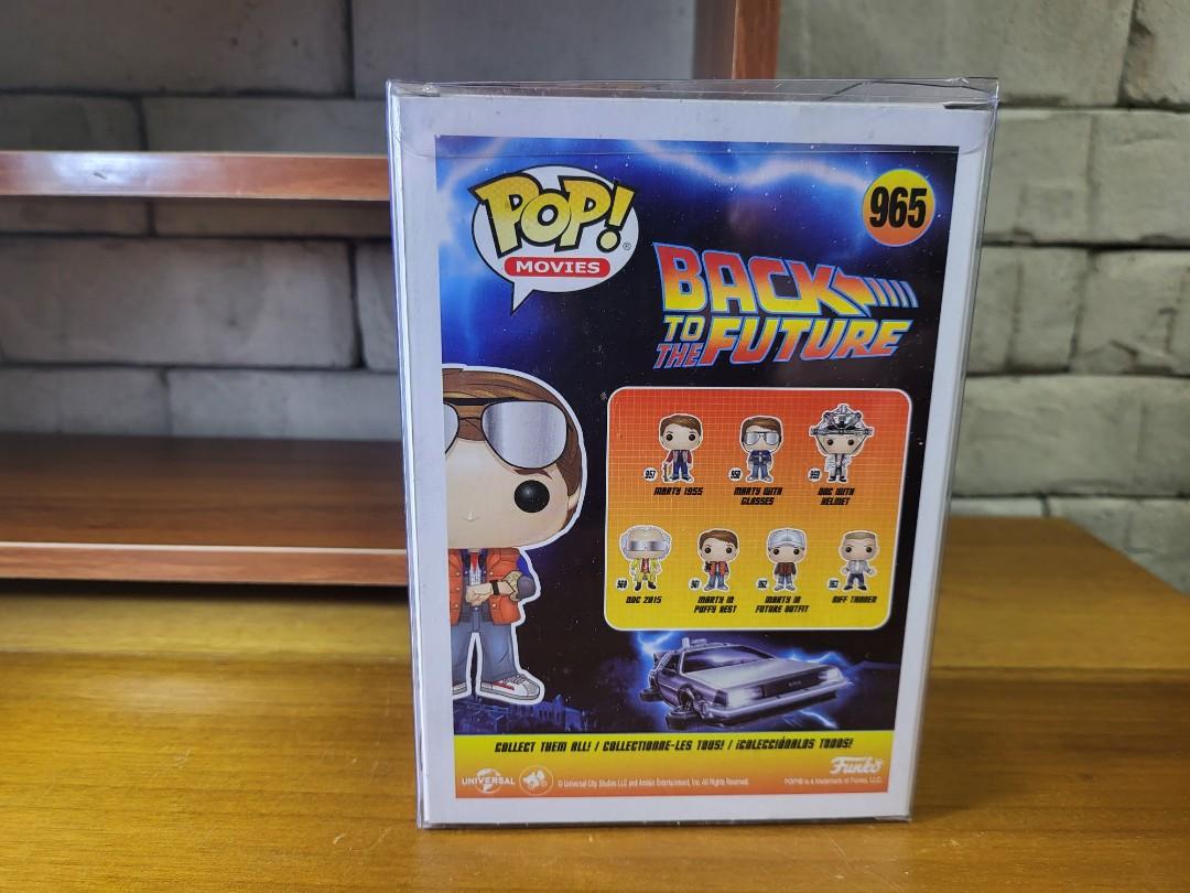 funko pop marty 965 (Category: Designer & Blind Box Toys) located in Manila. Submitted by popster21 (Listing ID 1144954578, Image 3). Description: 9.5/10 protector included pm for inquiry.