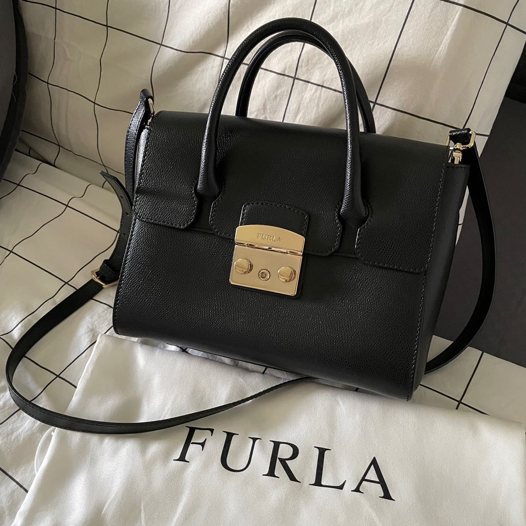 Furla metropolis satchel s sale