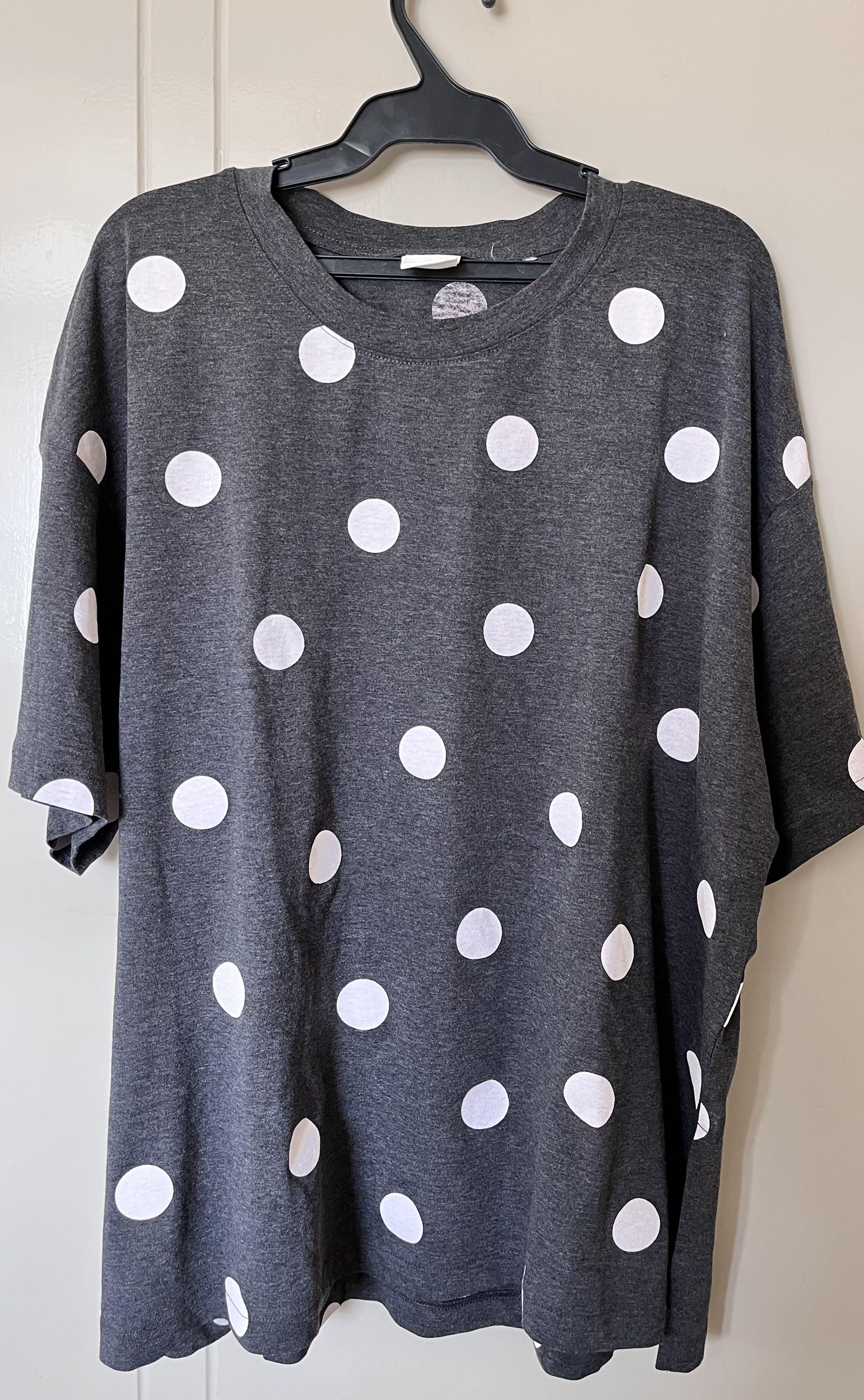 h&m polka dot shirt