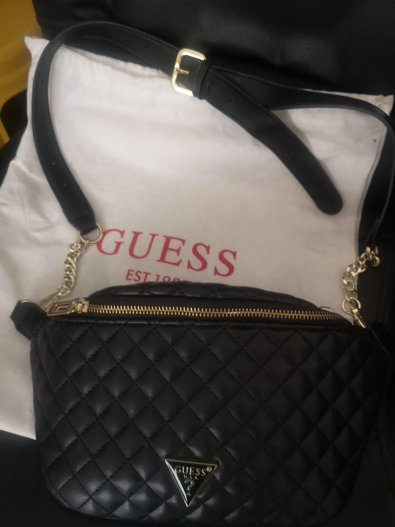 Guess belt bag, Luxury, Bags & Wallets on Carousell