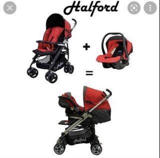 halfords baby strollers