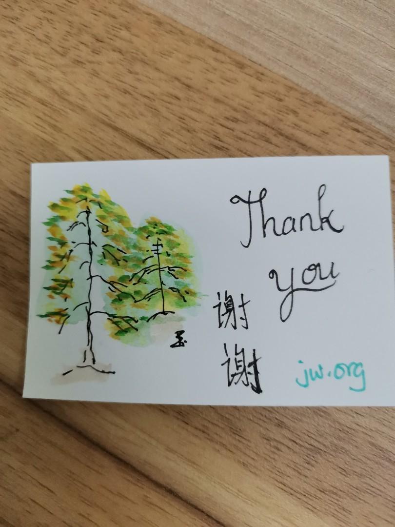 Hand paint greeting cards, Hobbies & Toys, Stationery & Craft, Handmade