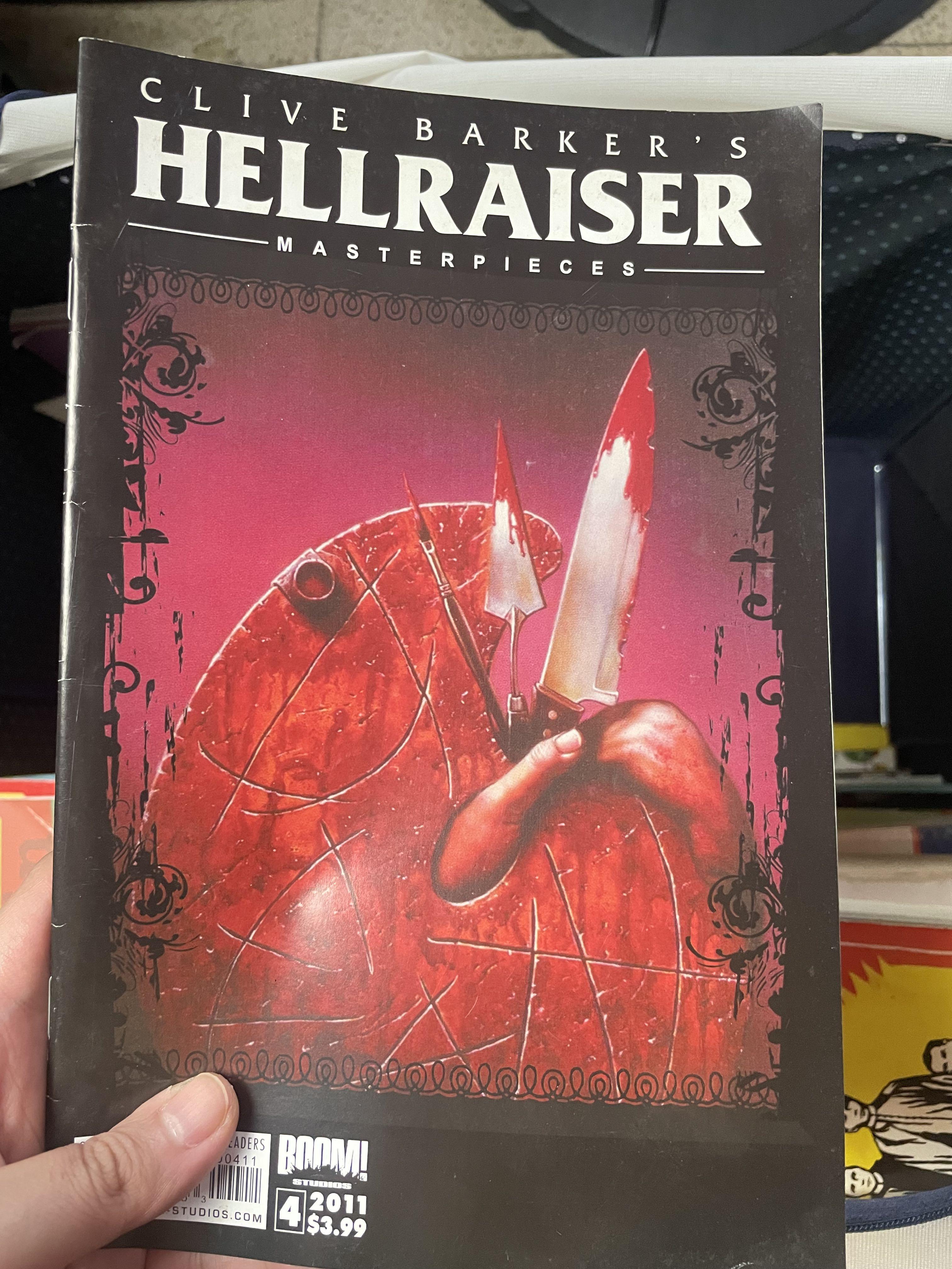 Hellraiser Comic Book - Masterpieces Number 4 (Category: Comics & Manga) located in Paranaque City. Submitted by _kuching_decluttering (Listing ID 1144932381, Image 1). Description: Hellraiser Masterpieces # 4 Good condition.