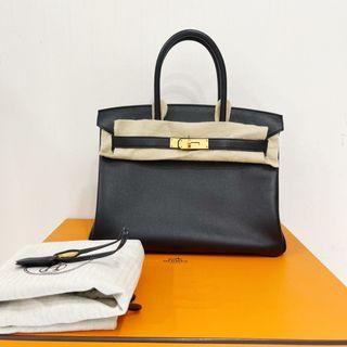 Hermes Birkin 30 😍 Black Epsom in PHW, Luxury, Bags & Wallets on Carousell