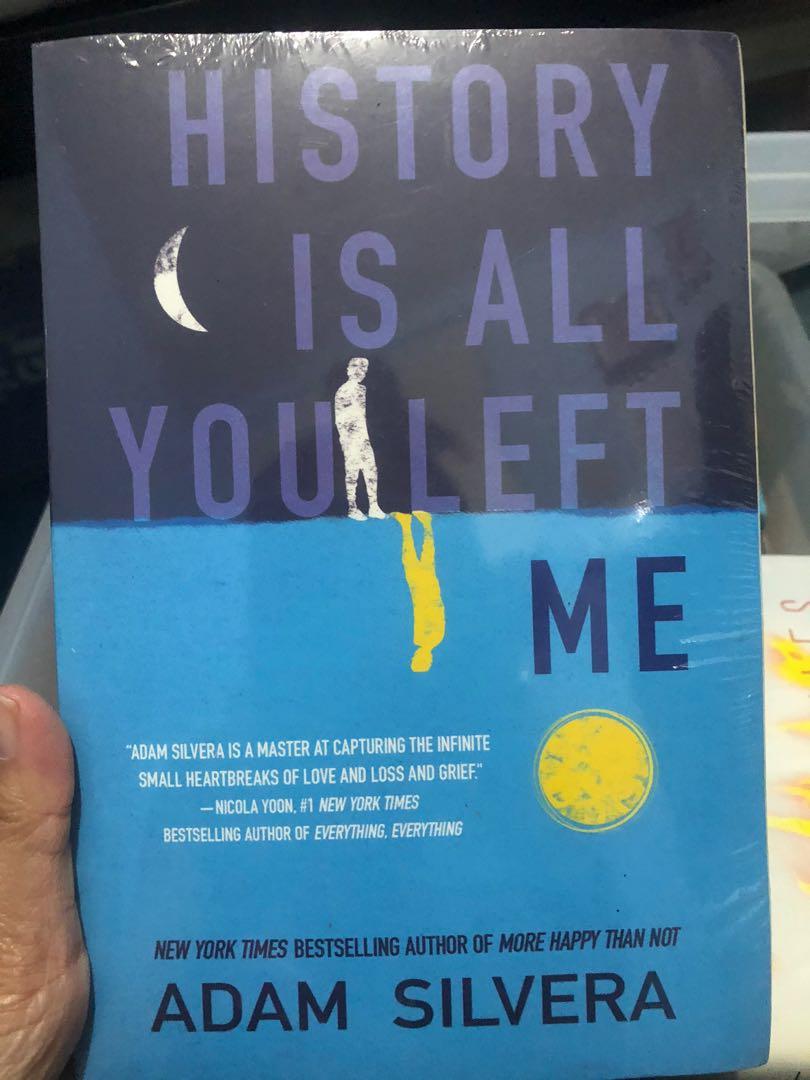 History Is All You Left Me (Category: Storybooks) located in Iloilo. Submitted by sybellibel (Listing ID 1144985617, Image 1). Description: RFS: decluttering all the stuff my ex who cheated on me gave me.
