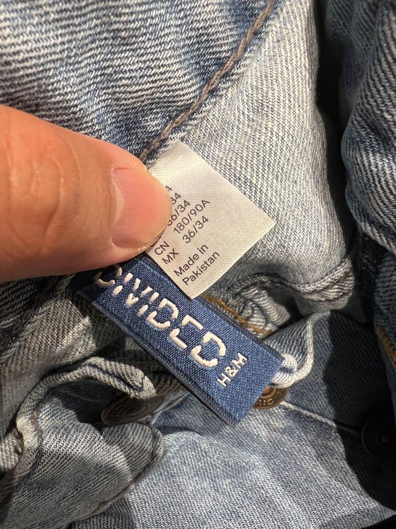 H and shop m divided jeans