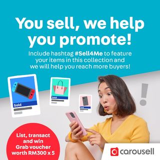 (Category: ) located in . Submitted by carousell_my (Listing ID 1144865593, Image 1). Description: .