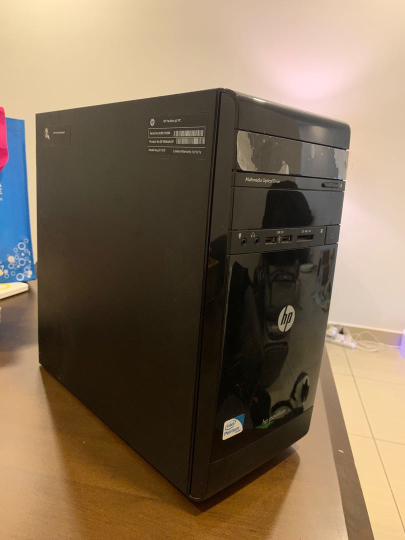 HP Pavillion P2 Office Desktop, Computers & Tech, Desktops on Carousell