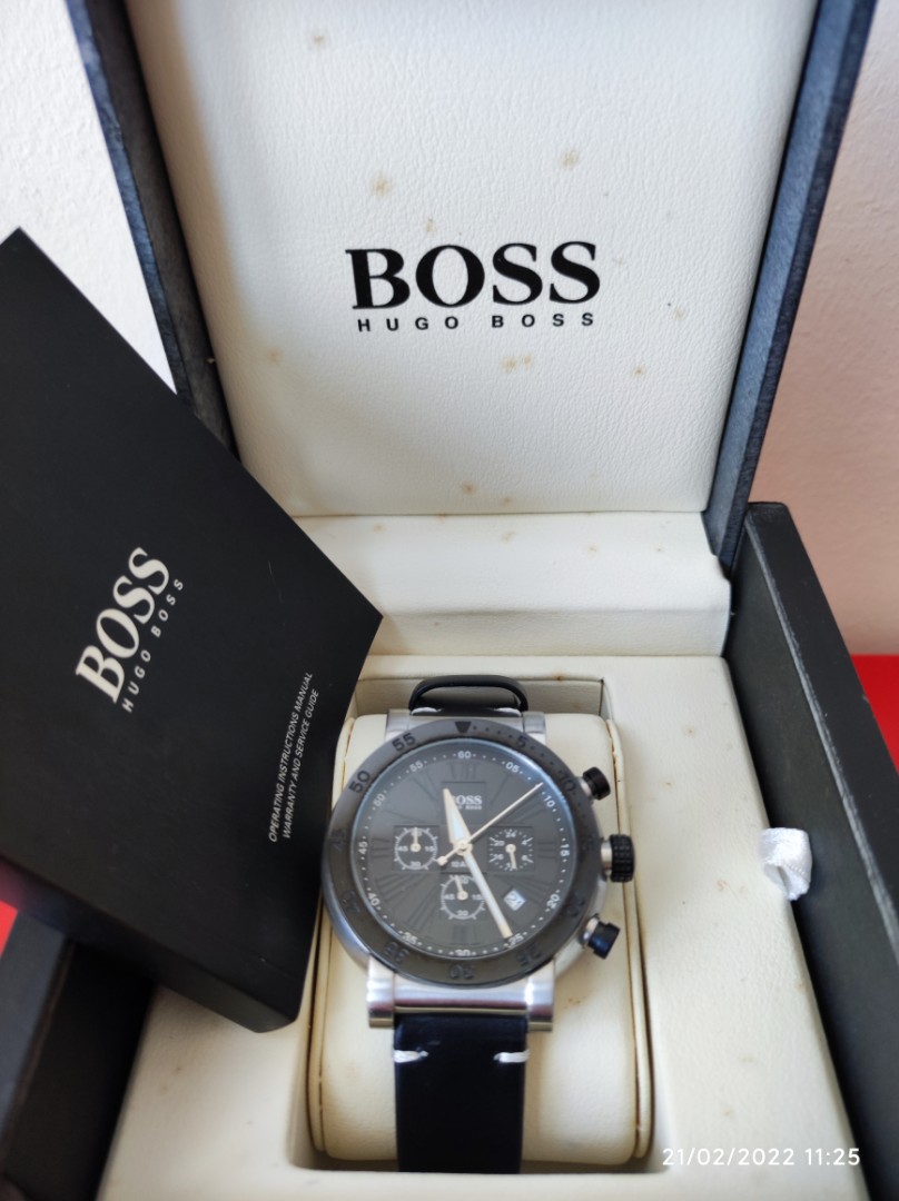 Hugo boss discount watch manual