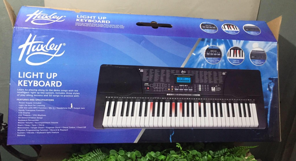 Huxley Light Up Keyboard, Audio, Other Audio Equipment on Carousell