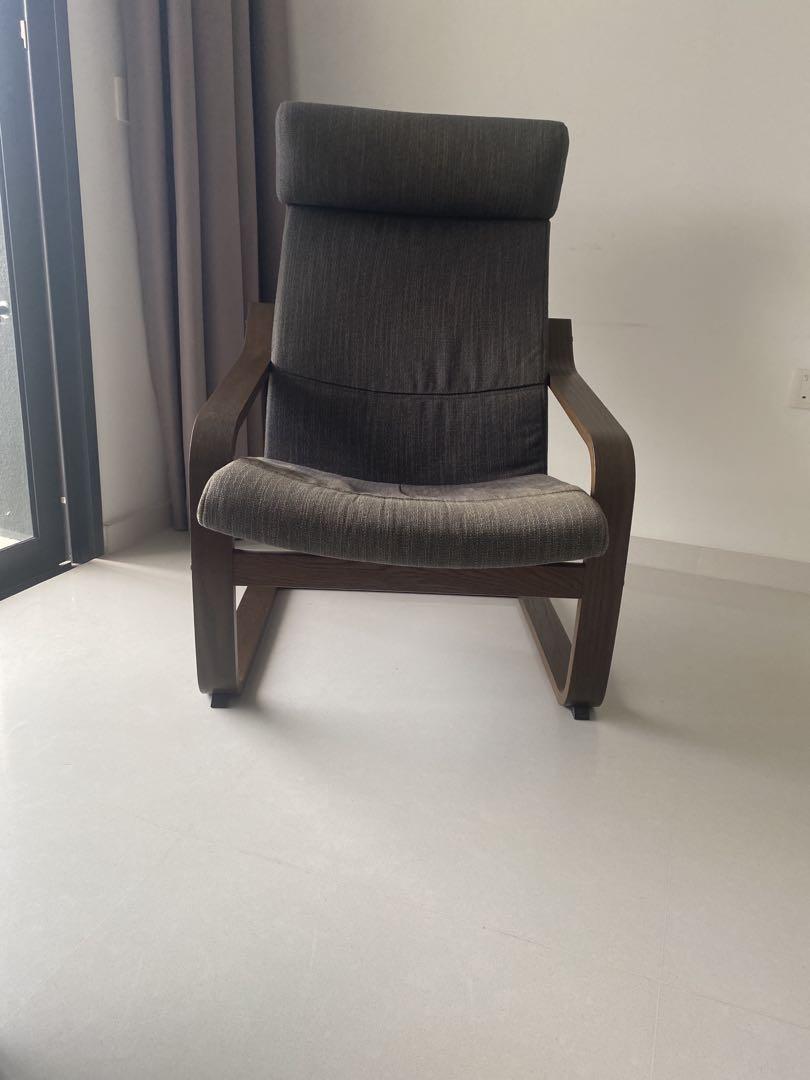 Ikea Arm chair + cushion seat, Furniture & Home Living, Furniture