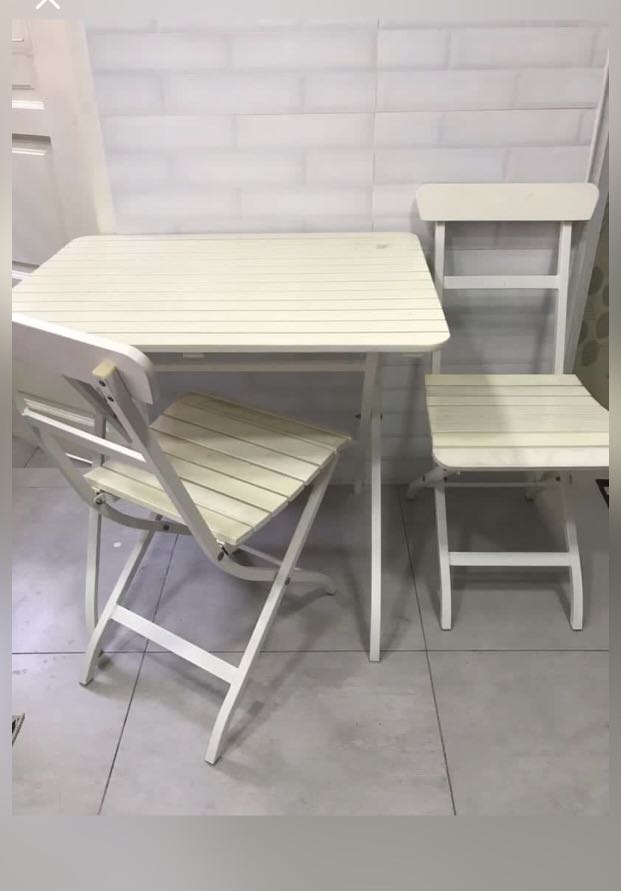 Ikea Malaro outdoor table set Furniture Home Living Outdoor