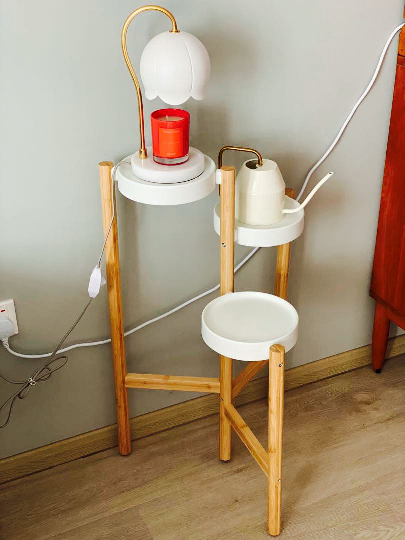 IKEA plant stand (Satsumas), Furniture & Home Living, Gardening, Pots