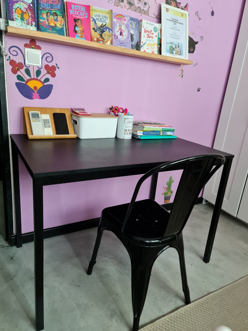 IKEA SANDSBERG study table free chair, Furniture & Home Living