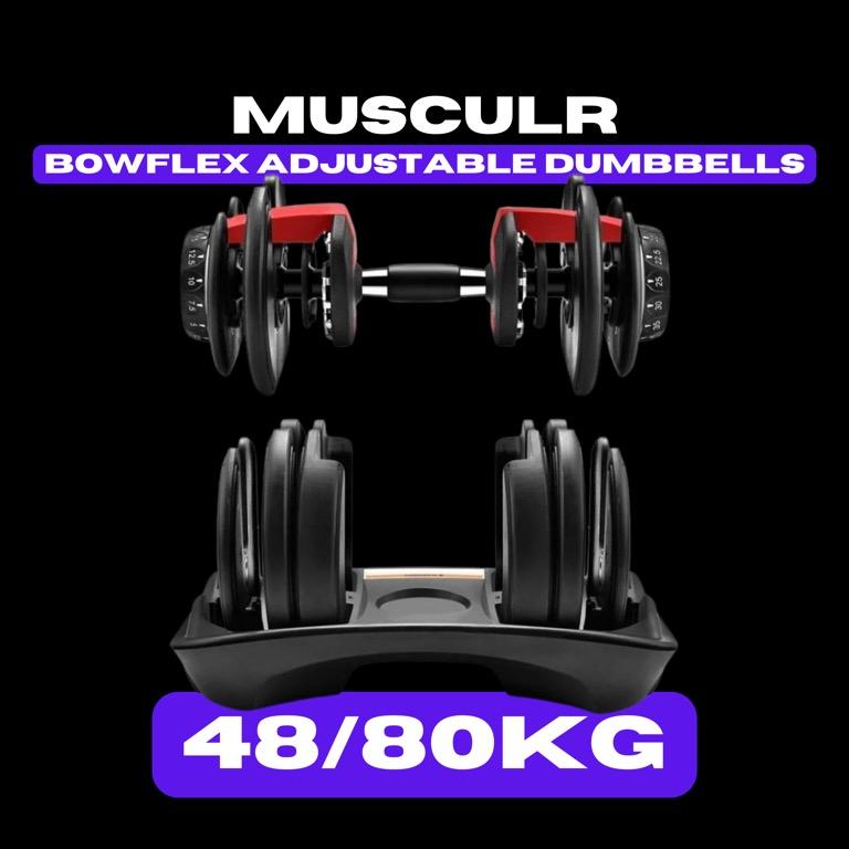 80kg on sale adjustable dumbbells