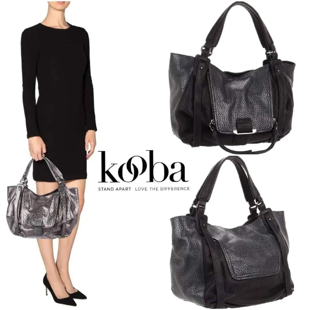 Kooba jonnie on sale leather shopper