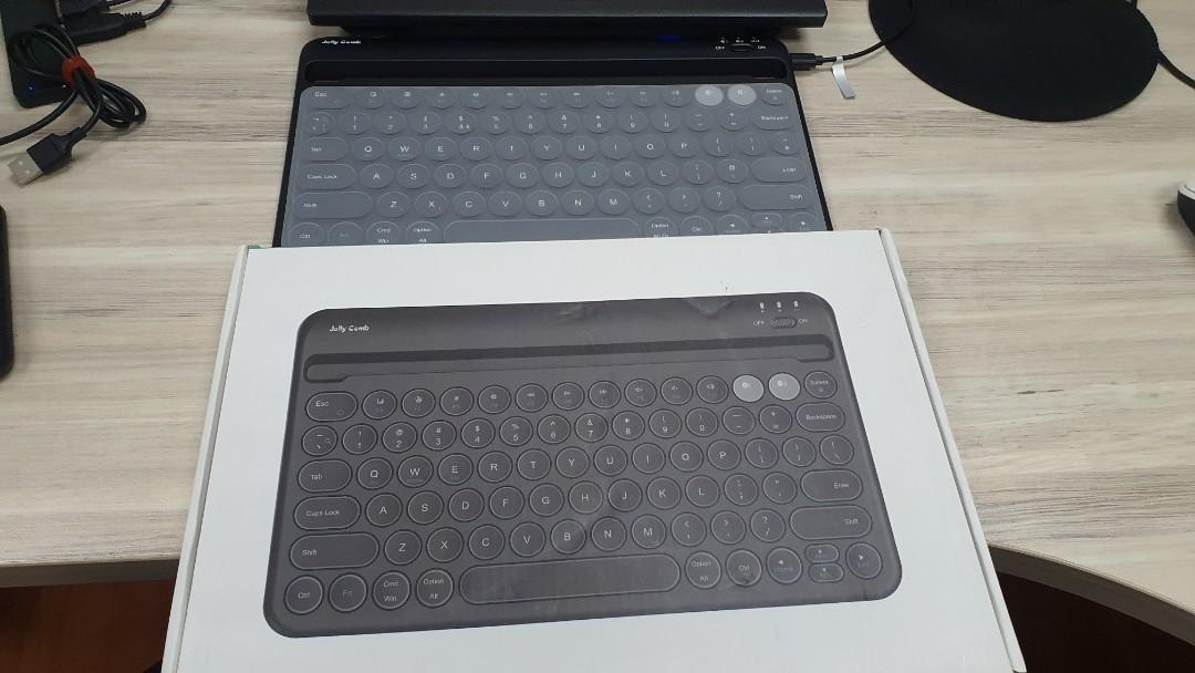 Multi purpose Jelly Comb B046 Multidevice Wireless Keyboard
